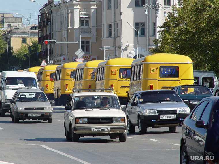 Екатеринбург колонна автобусов дет ДТП