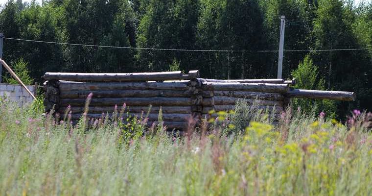 строил баню